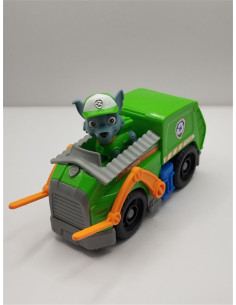 Masinuta Paw Patrol si figurina Rocky