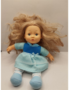 Papusa cu parul blond Auchan 23 cm
