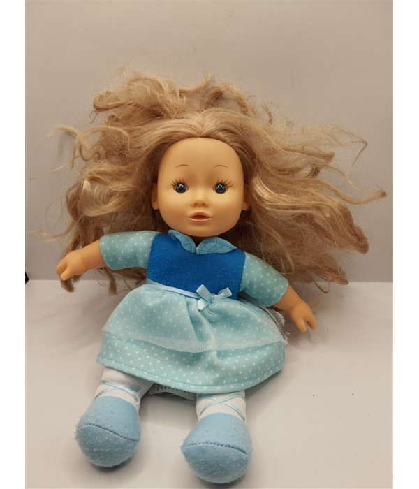 Papusa cu parul blond Auchan 23 cm