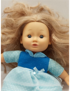 Papusa cu parul blond Auchan 23 cm 2