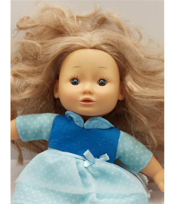 Papusa cu parul blond Auchan 23 cm