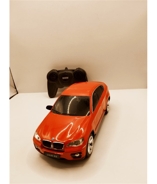 Masina cu telecomanda BMW X6 Scara 1 la 24 Rosu Rastar Masina cu telecomanda BMW X6 Scara 1 la 24 Rosu Rastar