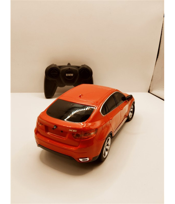 Masina cu telecomanda BMW X6 Scara 1 la 24 Rosu Rastar Masina cu telecomanda BMW X6 Scara 1 la 24 Rosu Rastar