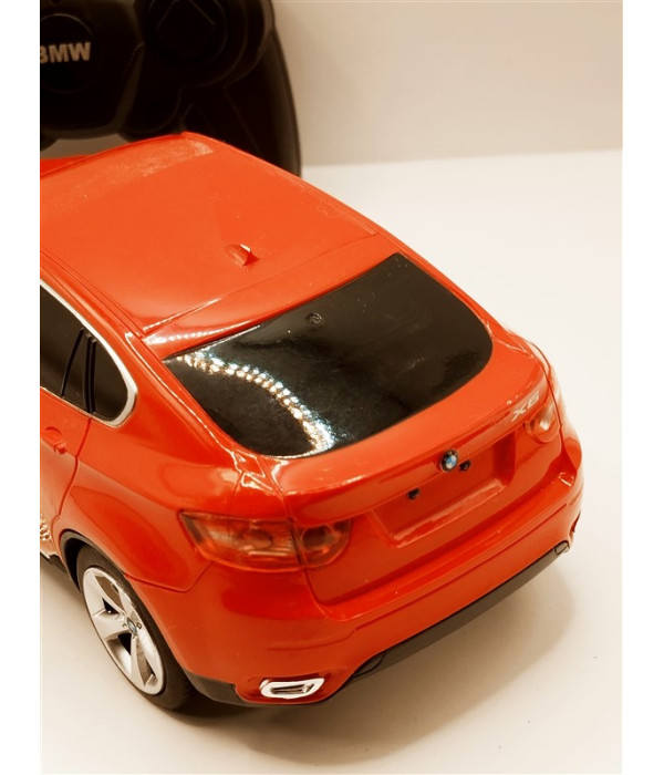 Masina cu telecomanda BMW X6 Scara 1 la 24 Rosu Rastar Masina cu telecomanda BMW X6 Scara 1 la 24 Rosu Rastar