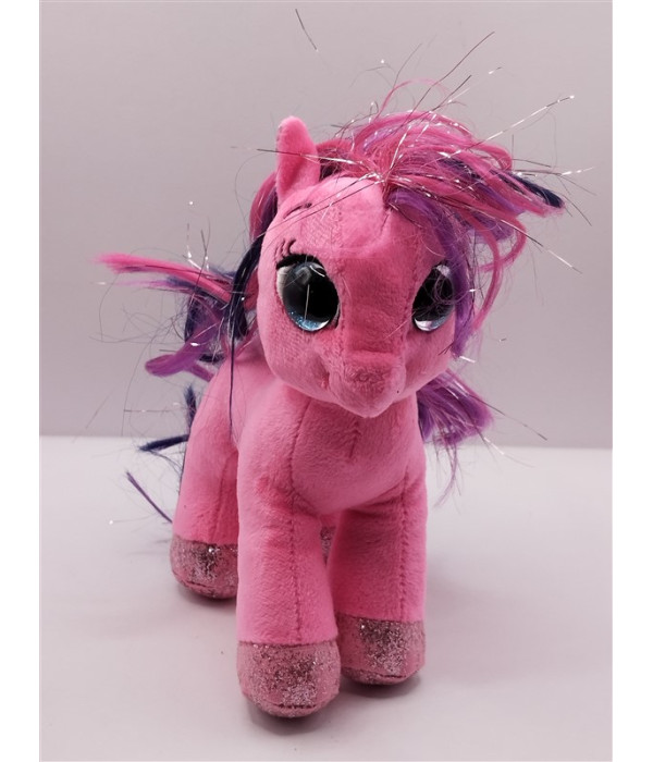 Jucarie de plus Ponei roz Ty 18 cm