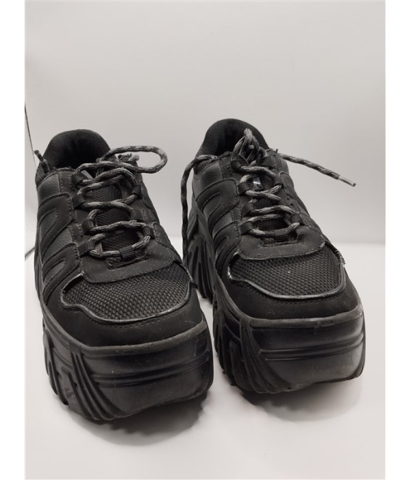 Pantofi sport cu platform dama Bershka marime 37 Pantofi sport cu platform dama Bershka marime 37