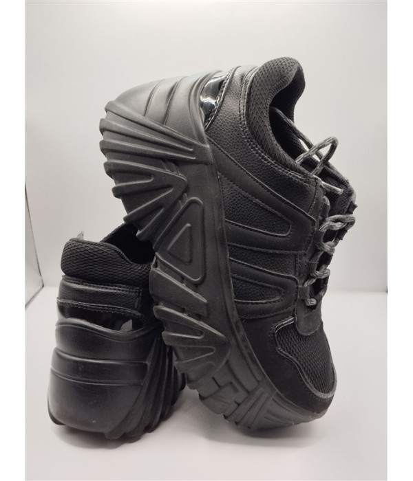Pantofi sport cu platform dama Bershka marime 37 Pantofi sport cu platform dama Bershka marime 37