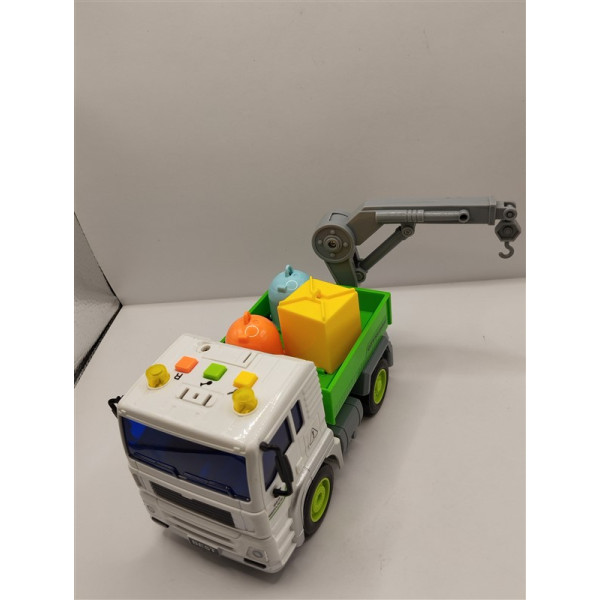 Camion pentru copii cu containere si macara