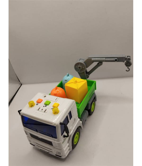 Camion pentru copii cu containere si macara
