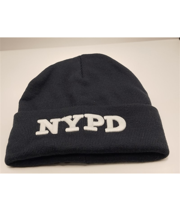 Caciula pentru barbati logo NYPD