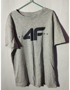 Tricou culoare gri pentru copii