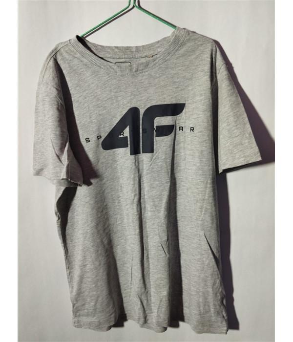 Tricou culoare gri pentru copii