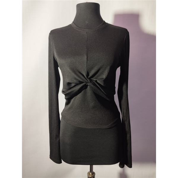 Bluza dama model scurt in talie Bershka