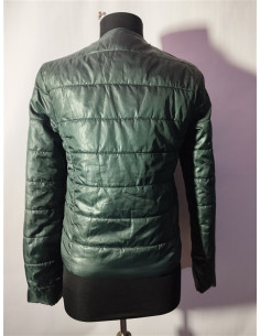 Geaca dama de fas culoare verde 2