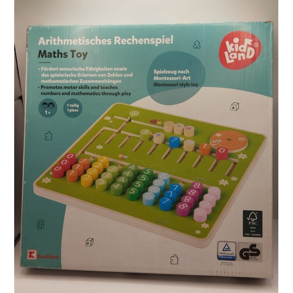 Joc lemn Montessori Labirint Matematica