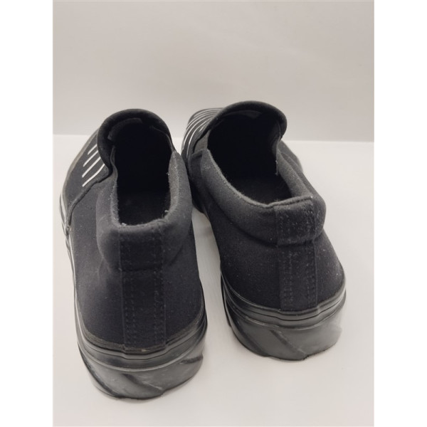 Espadrile dama decorati cu dungi argintii marime 39