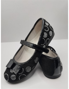 Pantofi pentru copii accesorizati cu fundita Melania 2