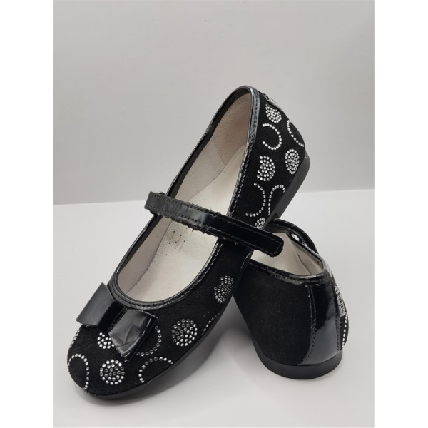 Pantofi pentru copii accesorizati cu fundita Melania