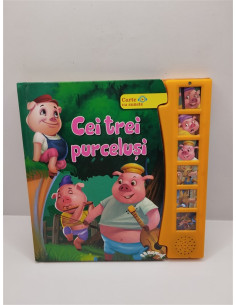 Cei trei purcelusi carte cu sunete