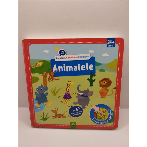 Animalele carte cu 6 sunete