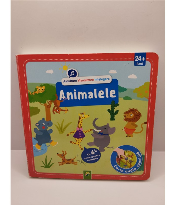 Animalele carte cu 6 sunete
