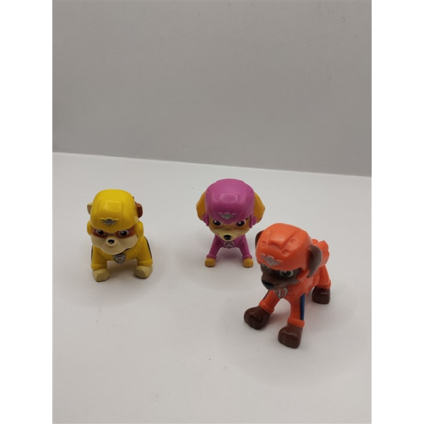 Set 3 figurine din plastic Patrula Catelusilor