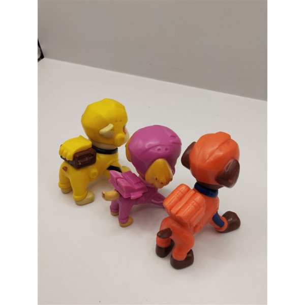 Set 3 figurine din plastic Patrula Catelusilor