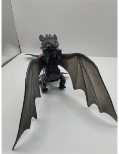 Figurina flexibila Dragon Model Toothless Negru 2