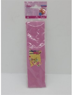Bentita pentru fetite elastica Barbie cu logo imnul prieteniei