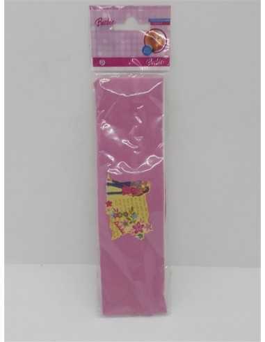 Bentita pentru fetite elastica Barbie cu logo imnul prieteniei