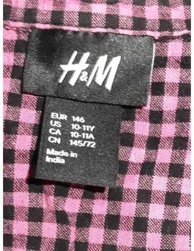 Camasuta pentru vara fetite cu patratele H&M