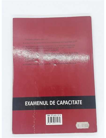 Breviar teoretic si teste de matematica pt capacitate D Savulescu 2001
