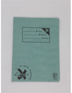 Caiet A5 48 file matematica Pigna Basic albastru
