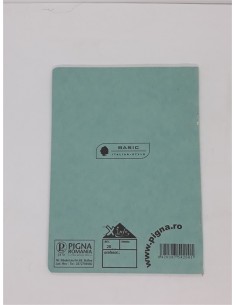 Caiet A5 48 file matematica Pigna Basic albastru 2