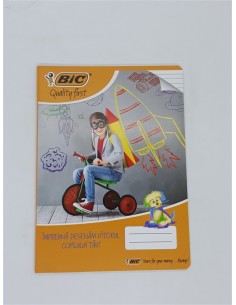 Caiet A5 40 file Dictando Bic Quality first Bicicleta