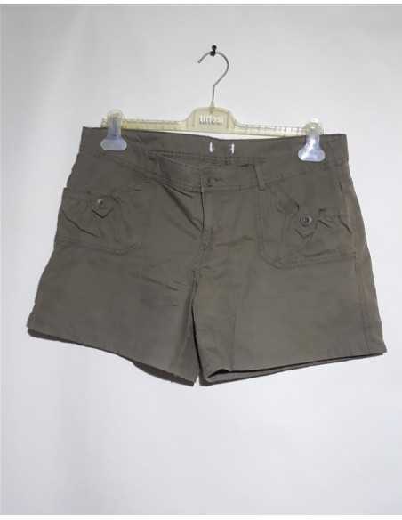 Pantaloni scurti dama culoare Kaki