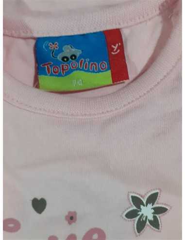 Bluzita pentru fetite cu floricele Topolino