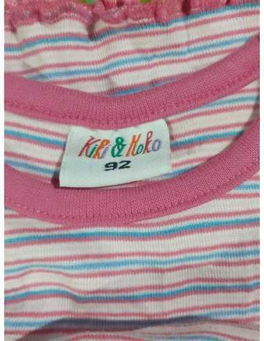 Tricou in dungi pentru fetite Kiki&Moko