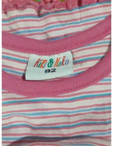 Tricou in dungi pentru fetite Kiki&Moko