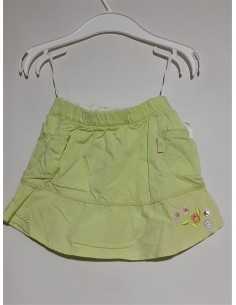 Fustita scurta pentru fetite culoare verde