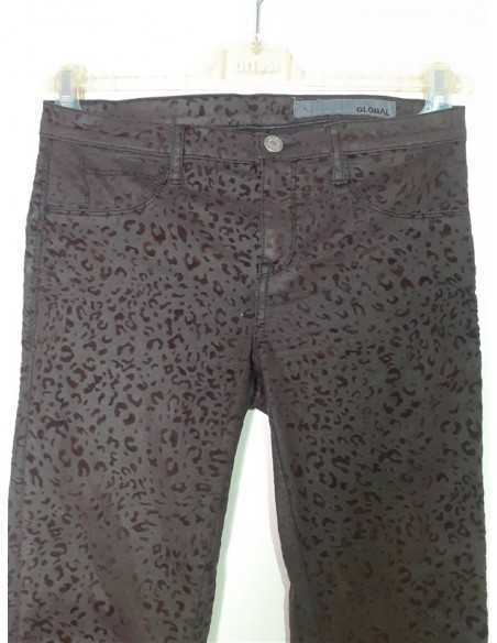 Pantaloni dama cu talie joasa Global marime 36