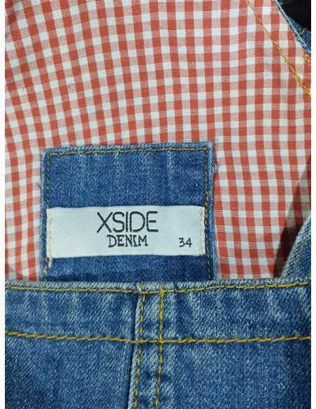 Sarafan blugi pentru fete cu bretele detasabile Xside Denim