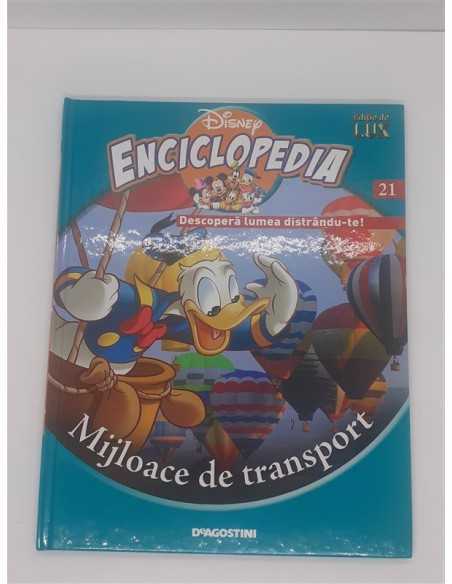 Enciclopedia Disney Descopera lumea distrandute Volumul 21 Mijloace de transport