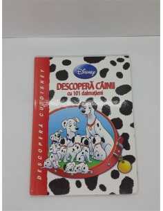 Carte pentru copii Descopera cainii cu 101 dalmatieni Disney