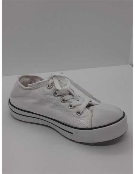 Tenisi albi pentru fetite cu luminite nr 29 Converse