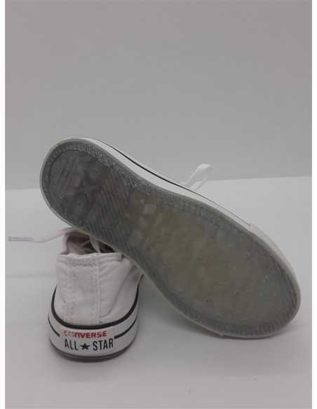 Tenisi albi pentru fetite cu luminite nr 29 Converse