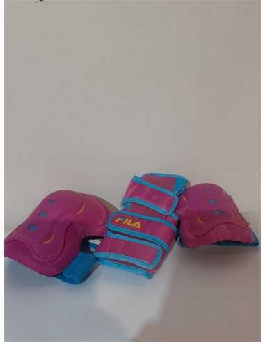 Set protectii roz Pop N Roll Fila