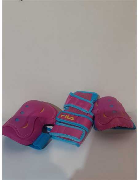 Set protectii roz Pop N Roll Fila