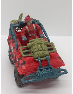 Masinuta din plastic pentru copii Jeep Comando cu figurina