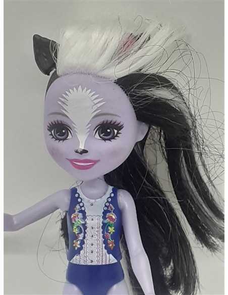 Papusa Mattel EnchanTimals Sage Skunk 15 cm